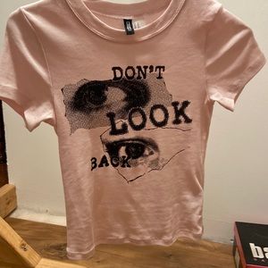 H&M Divided Tee XS pink